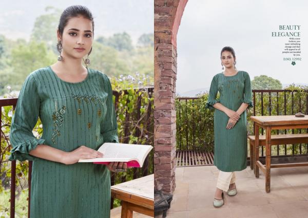 Kalaroop Angel Rayon Fancy Kurtis Collection